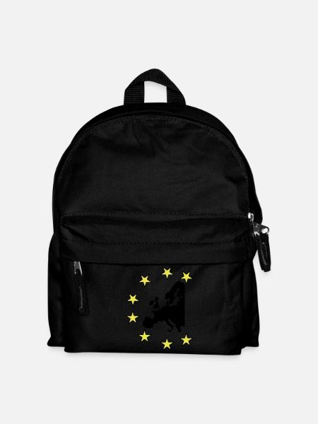 europa - Kinder Rucksack - Schwarz