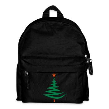 tannenbaum design - Kinder Rucksack - Schwarz - Vorne