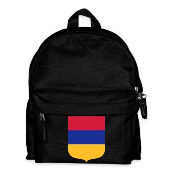 Armenien - Kinder Rucksack - Schwarz - Vorne