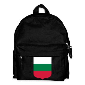 Bulgarien - Kinder Rucksack - Schwarz - Vorne