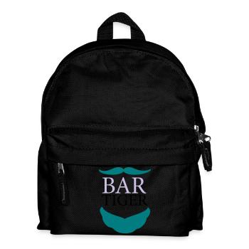 bar-tiger - BARTiger - Kinder Rucksack - Schwarz - Vorne