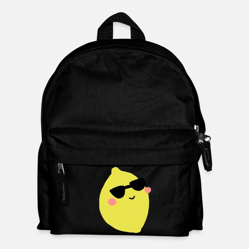 citron - Sac à dos Enfant - noir