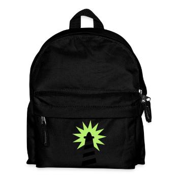 Lighthouse bright sunlight 2c - Kids' Backpack - black - Front