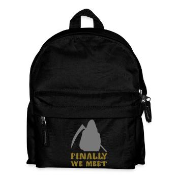 Sensenmann / Reaper / final / Tod - Kinder Rucksack - Schwarz - Vorne