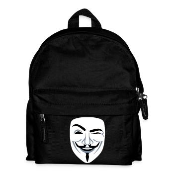 Fun Anonymous Guy Fawkes - Sac à dos Enfant - noir - Devant