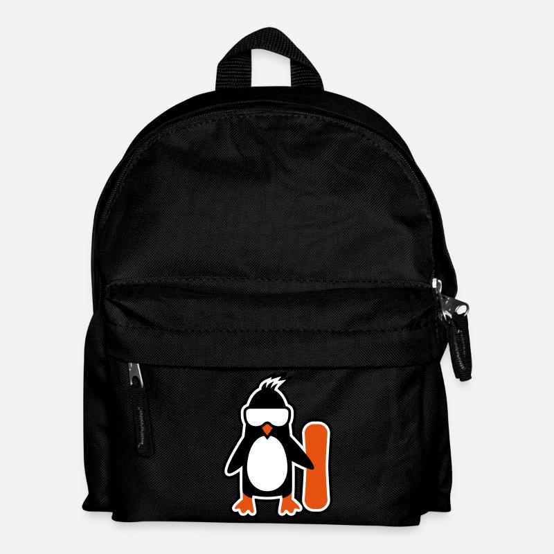 penguin - Kids' Backpack - black