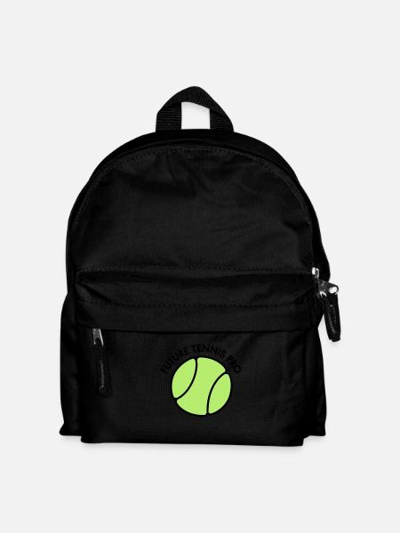 Tennis - Kinder Rucksack - Schwarz