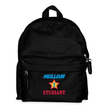 Meilleur ETUDIANT - Sac à dos Enfant - noir - Devant