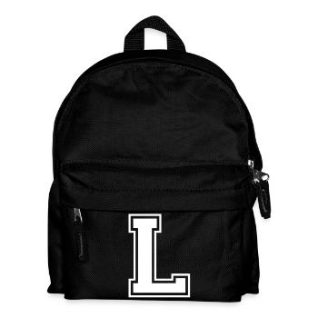 l - Kids' Backpack - black - Front