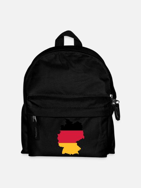 Deutschland - Kinder Rucksack - Schwarz