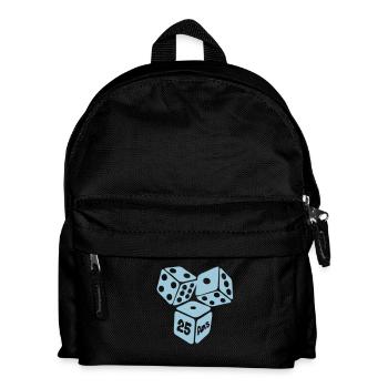 25 Jahre Jahrestag des Starts Spiel - Kinder Rucksack - Schwarz - Vorne