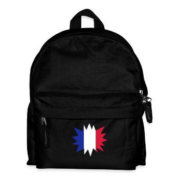 France Français Française French Frankreich - Kids' Backpack - black - Front