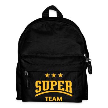 Super Team - Kids' Backpack - black - Front