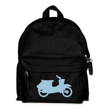 Rucksack Schwalbe, reflektierend - Kinder Rucksack - Schwarz - Vorne
