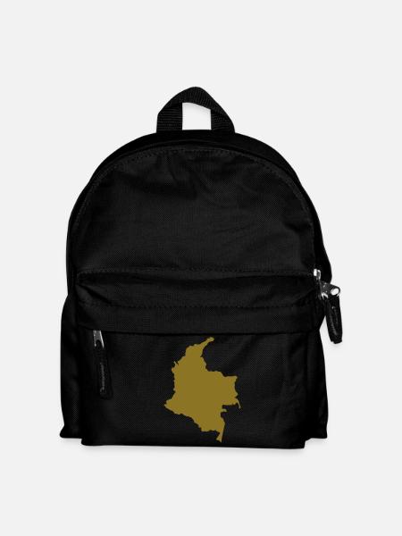 Kolumbien-Colombia - Kinder Rucksack - Schwarz
