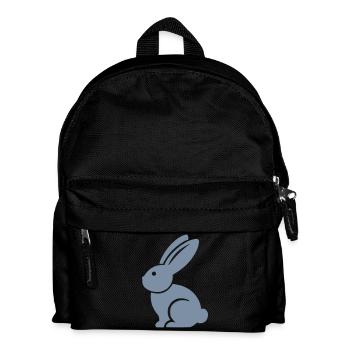 Rabbit Rabbit - Kids' Backpack - black - Front