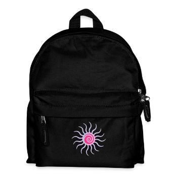 Bright Sun Rays Summer Glow Light Warmth - Kids' Backpack - black - Front