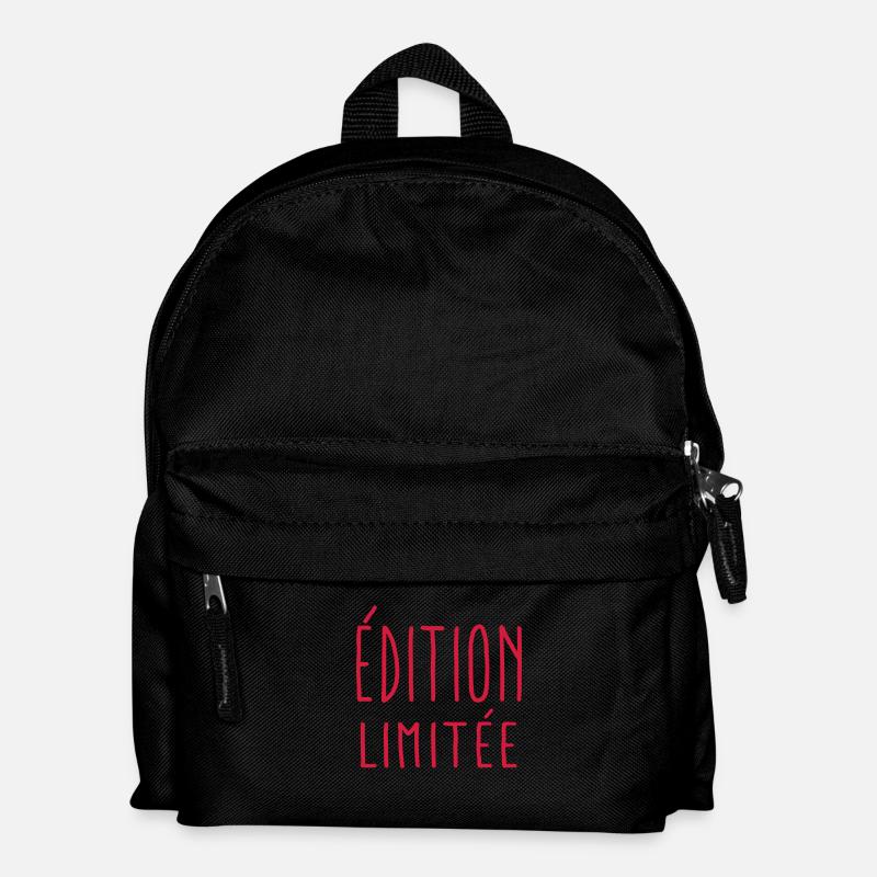 Limited Edition (1c) - Kinder Rucksack - Schwarz