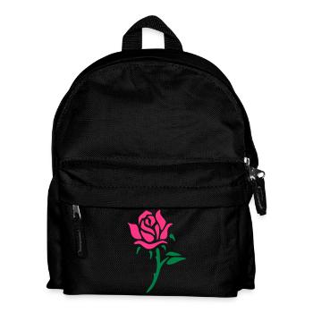 rose - Kids' Backpack - black - Front