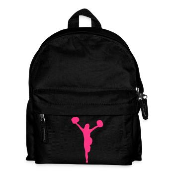 Cheerleader Pompom Tänzerin girl13 - Kinder Rucksack - Schwarz - Vorne