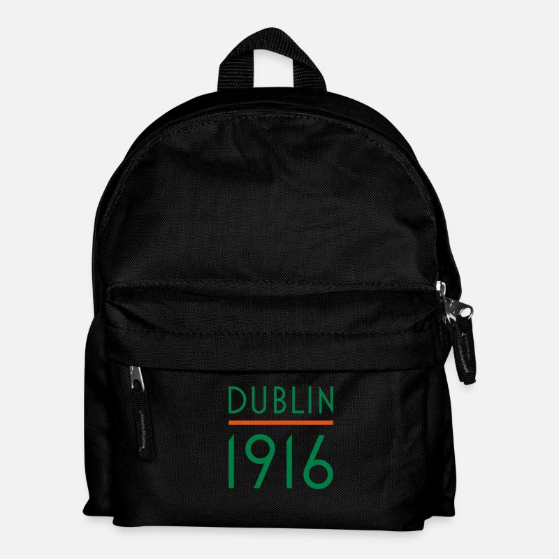 Dublin 1916 rebel irish - Kids' Backpack - black