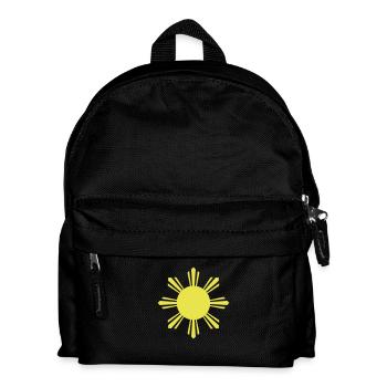 Eight Ray Sun - Kids' Backpack - black - Front