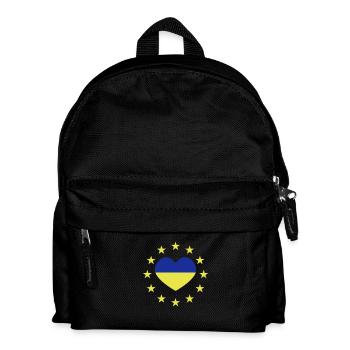 L’Europe et l’Ukraine - Sac à dos Enfant - noir - Devant