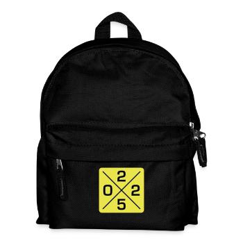 2025 - Kinder Rucksack - Schwarz - Vorne