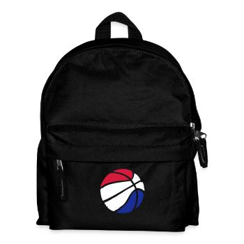 Basketball Holland - Kinder Rucksack - Schwarz - Vorne