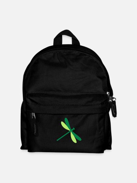 Libelle - Kinder Rucksack - Schwarz