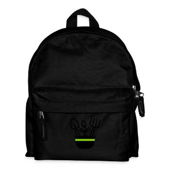 Jardinier Jardinier Icône - Sac à dos Enfant - noir - Devant