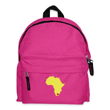 South Africa, Heart of Africa - Kids' Backpack - fuchsia - Front