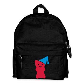 Schlafmützen-Gummibär / night cap gummi bear (2c) - Kids' Backpack - black - Front