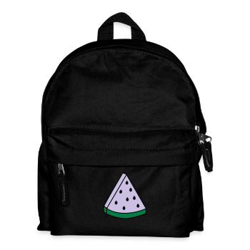 watermelon - Kids' Backpack - black - Front