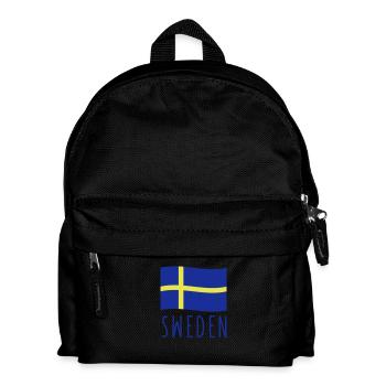 Sweden - Kids' Backpack - black - Front