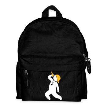 Hiphop Rapper - Kids' Backpack - black - Front