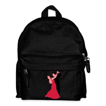 tanzpaar_f_3c - Kids' Backpack - black - Front
