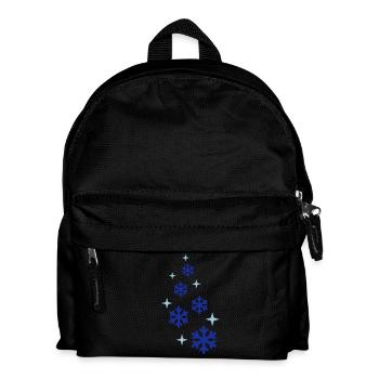 schnee__f2 - Kinder Rucksack - Schwarz - Vorne