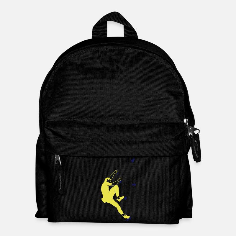 bouldern - Kinder Rucksack - Schwarz