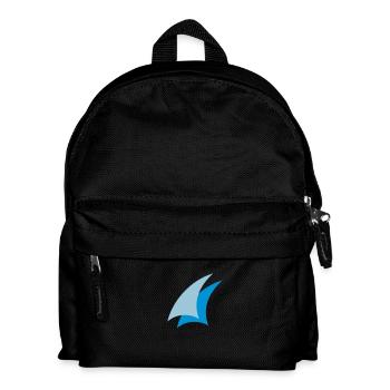 unter vollen Segeln - Kinder Rucksack - Schwarz - Vorne