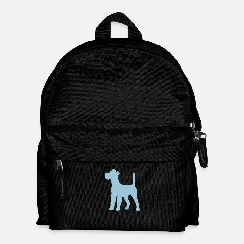 Irish Terrier Umhängetasche - Kinder Rucksack - Schwarz