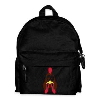 poule animal domestique ferme 1 - Sac à dos Enfant - noir - Devant