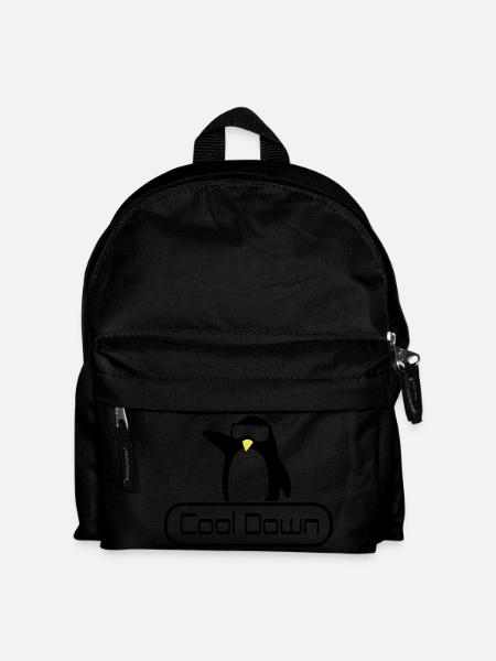 cool down - Kids' Backpack - black