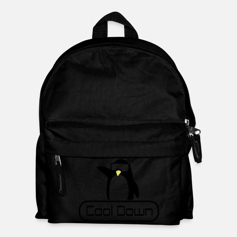 cool down - Kinder Rucksack - Schwarz