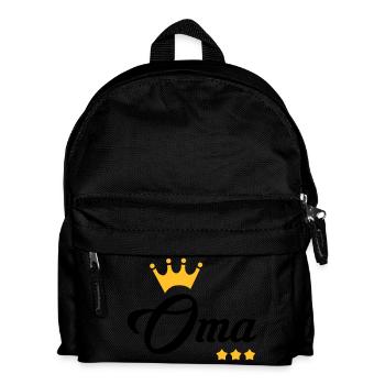 Großmütter / Oma / Mami / Großmutter / Mamy - Kinder Rucksack - Schwarz - Vorne