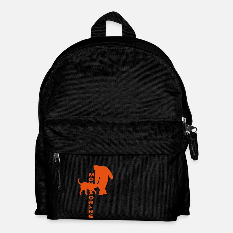 mondioring - Kinder Rucksack - Schwarz