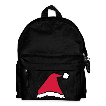 Santa Hat - Kids' Backpack - black - Front
