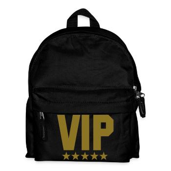 vip 5 star - Kids' Backpack - black - Front