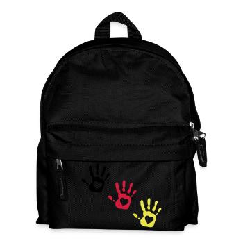 Coeur 3c mains allemandes 3c diag - Sac à dos Enfant - noir - Devant