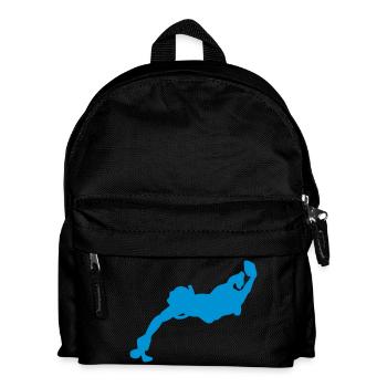 Underwater hockey underwater3 Silhouette - Kids' Backpack - black - Front